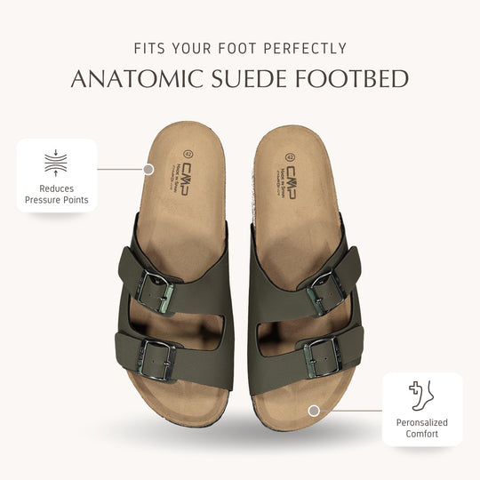 CMP ECO THALITA Men’s Eco-Friendly Cork Sandals
