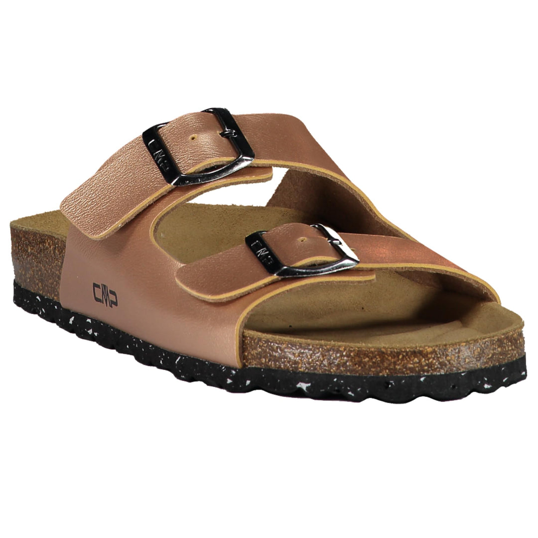 CMP ECO THALITA Women’s Sandals - – Lightweight, Adjustable Double Buckle with Shock-Absorbing Sole – Casual Travel & Outdoor Footwear – Made in Europe