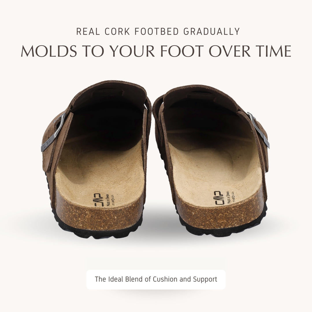 CMP NAVARRO Men’s Suede Slippers