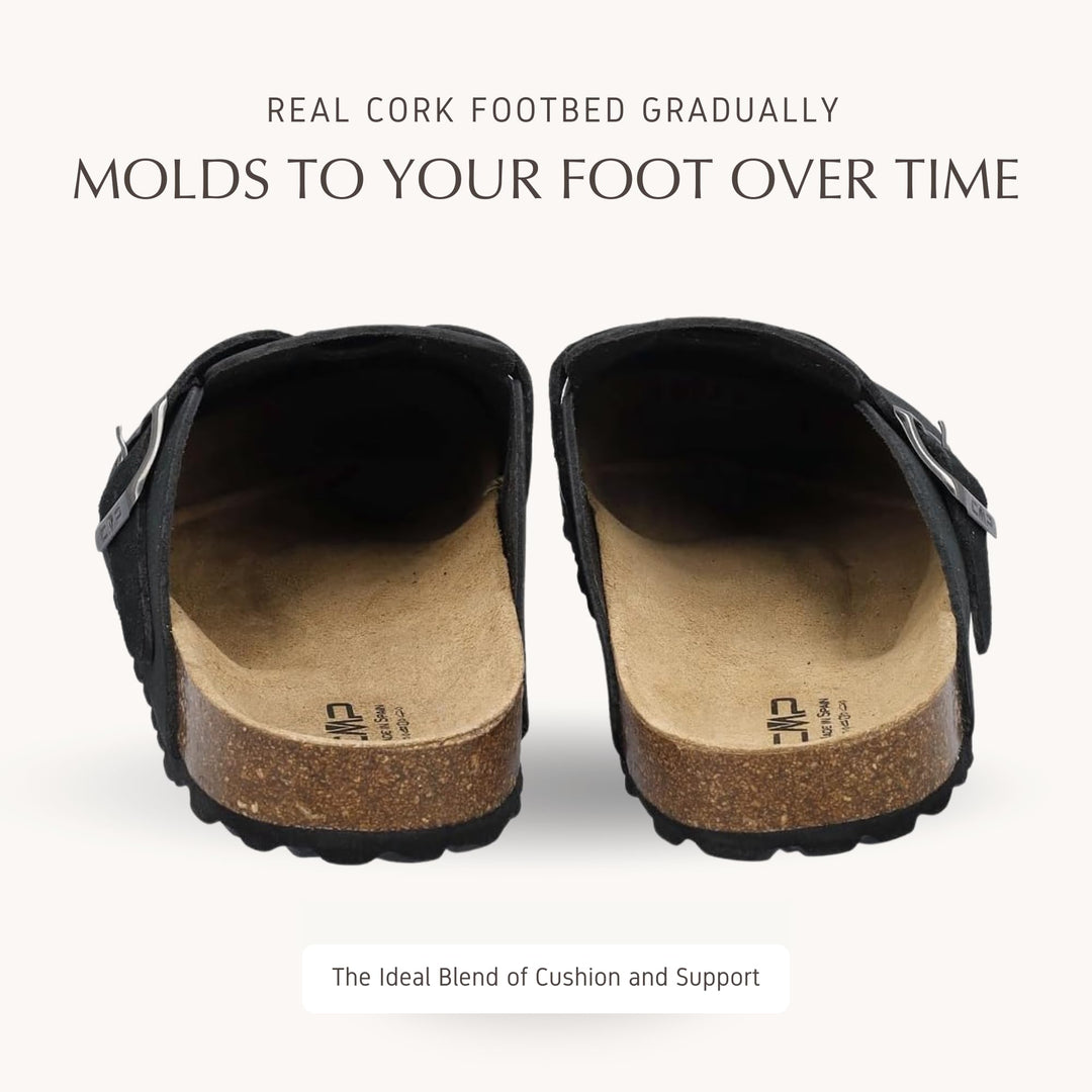 CMP NAVARRO Men’s Suede Slippers