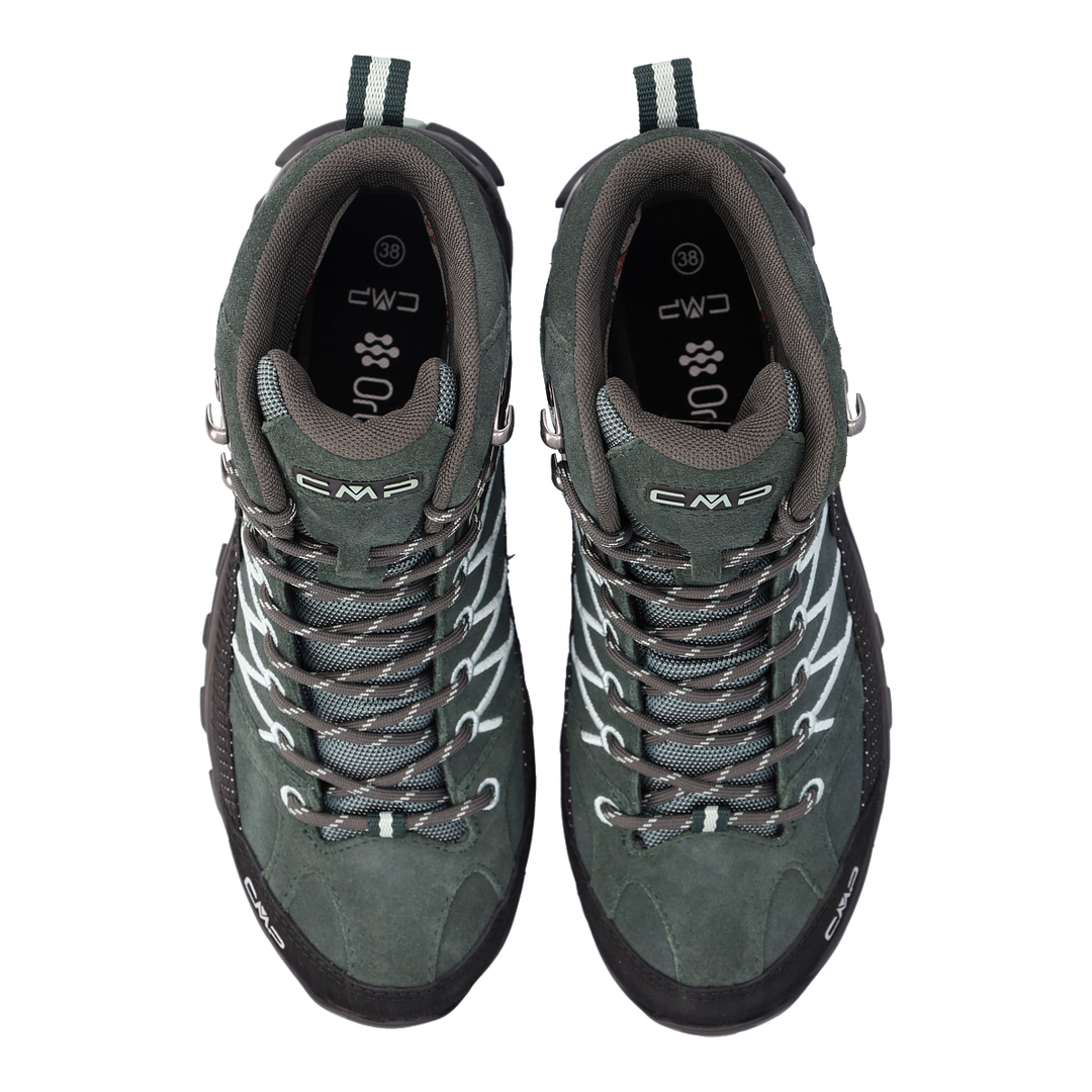 CMP RIGEL Women’s Mid Waterproof Hiking Boots – Lightweight Trail Shoes with Ankle Support & All-Terrain Grip. Designed in Italy.