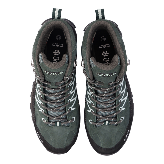 CMP RIGEL Women’s Mid Waterproof Hiking Boots – Lightweight Trail Shoes with Ankle Support & All-Terrain Grip. Designed in Italy.