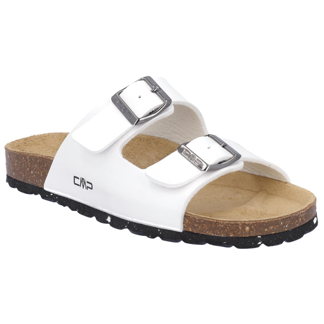 CMP ECO THALITA Women’s Sandals - – Lightweight, Adjustable Double Buckle with Shock-Absorbing Sole – Casual Travel & Outdoor Footwear – Made in Europe