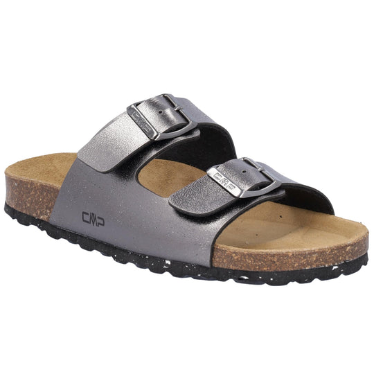 CMP ECO THALITA Women’s Sandals - – Lightweight, Adjustable Double Buckle with Shock-Absorbing Sole – Casual Travel & Outdoor Footwear – Made in Europe